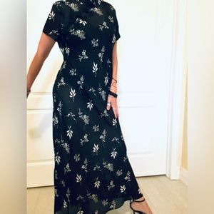 Vintage Sheer Cheongsam Dress with tags
